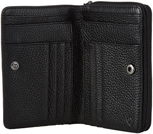 Mandarina Duck Hera 3.0 Portafoglio, Billetera para Mujer, Negro (Negro), 10x21x28.5 cm (B x H x T)