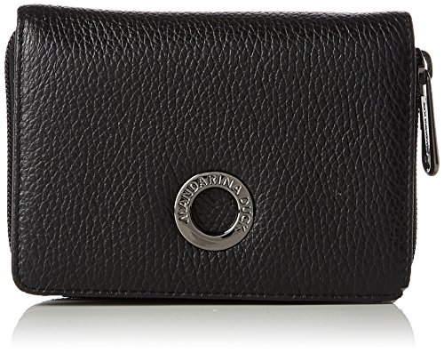 Mandarina Duck Hera 3.0 Portafoglio, Billetera para Mujer, Negro (Negro), 10x21x28.5 cm (B x H x T)