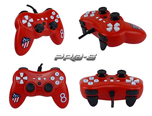 Mando controller para Nintendo Switch, con cable, Atlético De Madrid