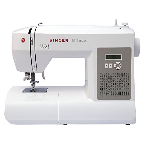 Maquina de Coser Electronica Singer Brilliance 6180, 80 Programas Automaticos, Puntada, Costura