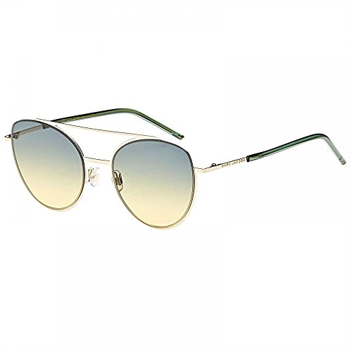 Marc Jacobs Marc 37/S JE Tea 53 Gafas de sol, Dorado (Gold Green/Green Yellow), Mujer