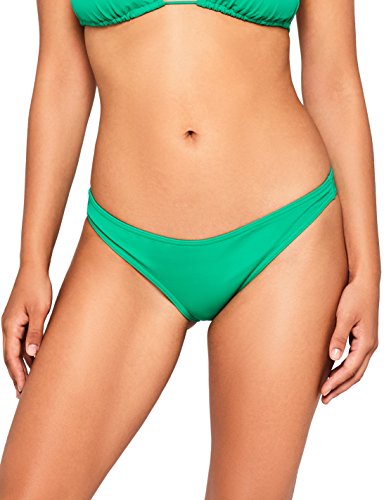 Marca Amazon - Iris & Lilly Braguita de Bikini Mujer, Verde (Youth Youth), S, Label: S