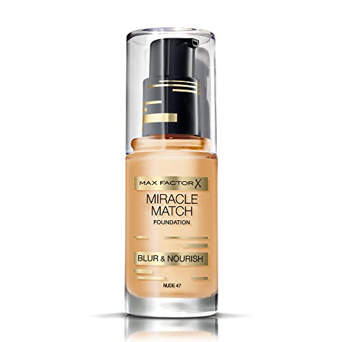 Max Factor Miracle Match Blur & Nourish Foundation 47 Nude Podkład do twarzy