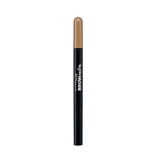 Maybelline New York Lápiz de cejas Brow Satin, Tono 01 Dark Blond