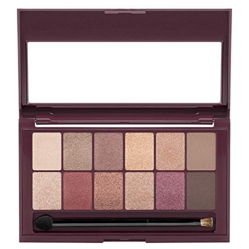 Maybelline New-York – Palette Fards à Paupières – The Burgundy Bar – 12 couleurs