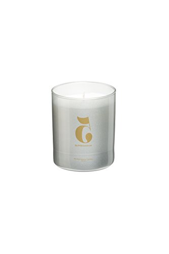 Mediterranean Candles Velas aromáticas Decorativas, Cera, Gris Plata, 8X8X9