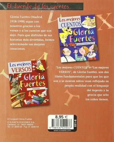 Mejores Versos De Gloria Fuertes.Antologia (El Duende de Los Cuentos)