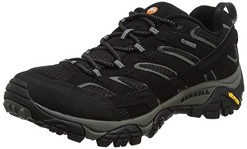 Merrell Moab 2 GTX, Zapatillas de Senderismo para Hombre, Negro (Black), 43.5 EU