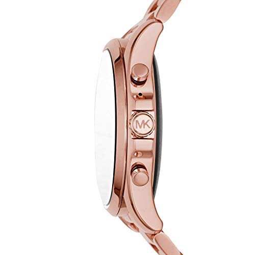 Michael Kors Smartwatch Pantalla táctil para Mujer de Connected con Correa en Acero Inoxidable MKT5086