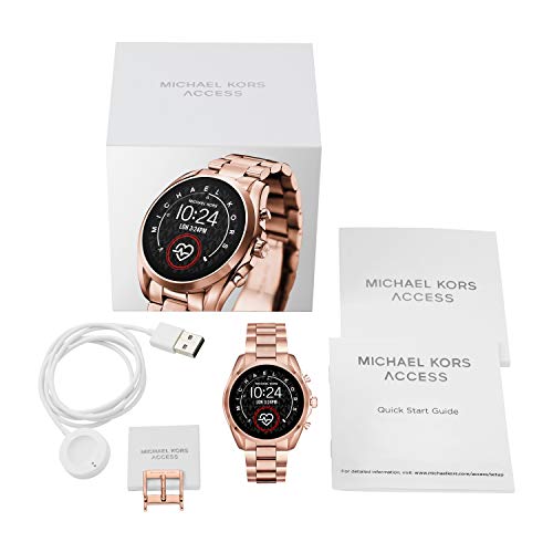 Michael Kors Smartwatch Pantalla táctil para Mujer de Connected con Correa en Acero Inoxidable MKT5086