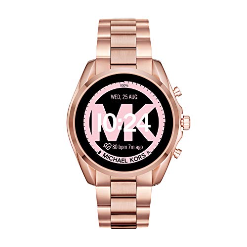 Michael Kors Smartwatch Pantalla táctil para Mujer de Connected con Correa en Acero Inoxidable MKT5086