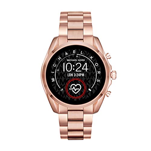 Michael Kors Smartwatch Pantalla táctil para Mujer de Connected con Correa en Acero Inoxidable MKT5086