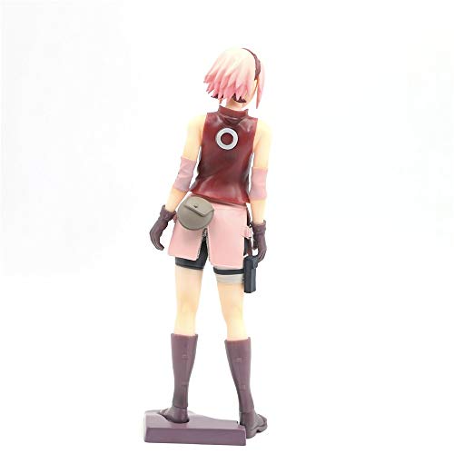 Missyou Naruto Shipouden Anime Figuras Haruno Sakura 26Cm, PVC Toys Uchiha Sasuke Sakura