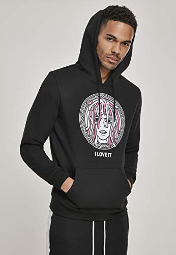 Mister Tee I Love It - Sudadera con Capucha para Hombre, Hombre, Sudadera con Capucha, MT913, Negro, Extra-Small