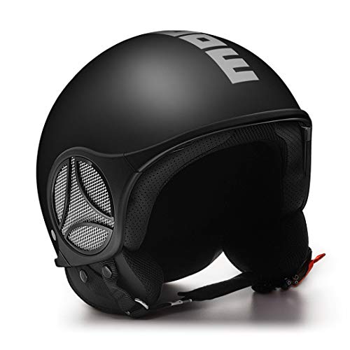 Momo Design Mini-S - Casco de Aluminio FR./Negro, Talla ML 10020030045