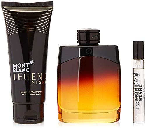 Mont blanc Montblanc Legend Night Eau Parfum 100Ml + Balsamo Despues Afeitado 100Ml + Eau Parfum 7.5Ml 200 g