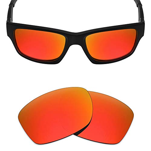 MRY, lentes polarizadas de repuesto para Oakley Jupiter Squared, disponible en varios colores multicolor Fire Red