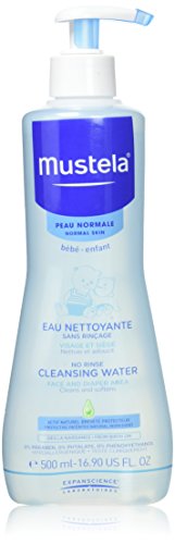 Mustela Agua Limpiadora Sin Enjuague 3 x 500ml