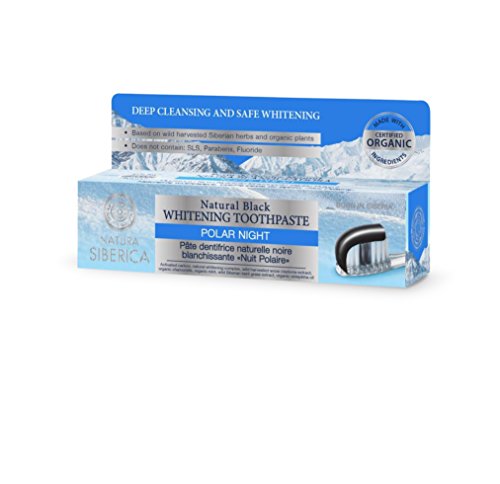 Natura Siberica Pasta de Dientes Polar Night - 3 Paquetes de 100 gr - Total: 300 gr