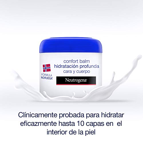 Neutrogena Bálsamo Hidratación Profunda Cara y Cuerpo, Piel Seca, 300ml