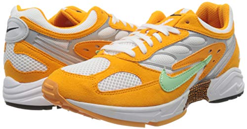 Nike Air Ghost Racer, Zapatillas para Correr para Hombre, Orange Peel/Aphid Green/Pure Platinum, 40 EU