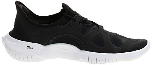 Nike Wmns Free RN 5.0, Zapatillas de Atletismo para Mujer, Multicolor (Black/White/Anthracite/Volt 000), 37.5 EU