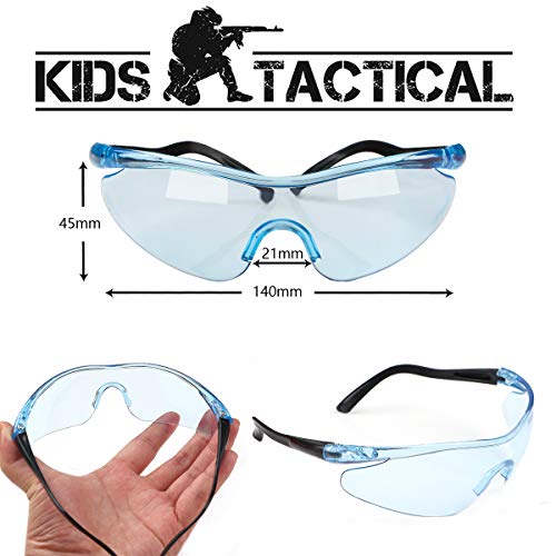 Niños Chaleco Táctico, Kids Elite Tactical Chaleco Para N-Strike Elite Series Con 100 Bullets, 2 Chaqueta Táctico, 2 Clips De Recarga Rápida, 2 Wrist Bands, 2 Chaleco+Scarf Mask, 2 Gafas De Protección