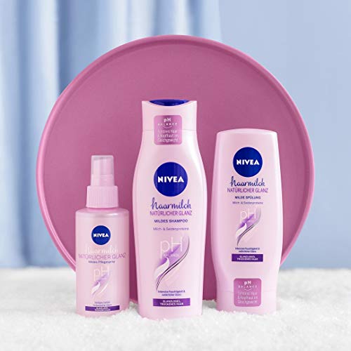 Nivea - Leche para el pelo (brillo natural, espray de cuidado suave, 150 ml