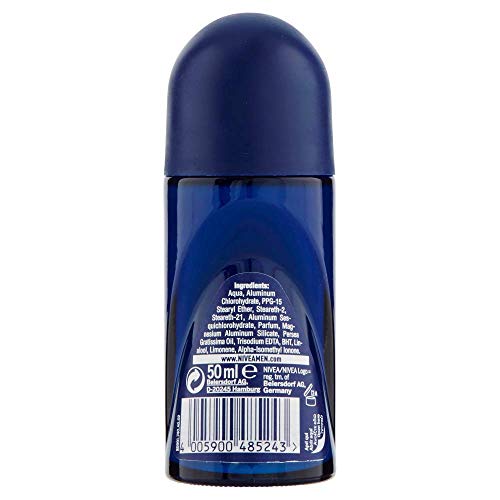 Nivea Men Dry Fresh Desodorante Roll-On (6 paquetes de 50 ml)