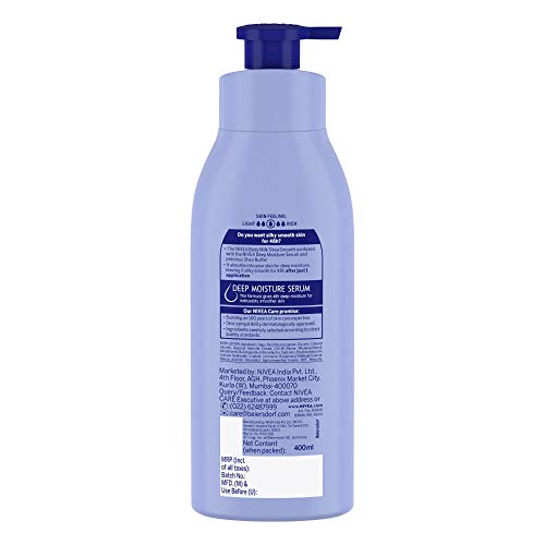 Nivea Smooth Milk Body Lotion For Dry Skin 400ml