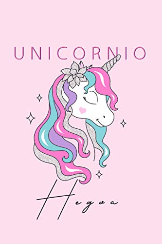 Notebook de Unicornio de Hegoa: Lined Blank Notebook for ( Unicorno Notas)