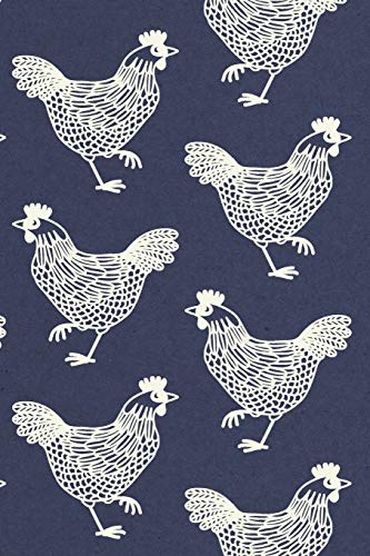 Notes: A Blank Guitar Tab Music Notebook with Poultry Pattern Cover Art