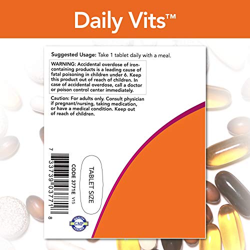 Now Foods Daily Vits Multi Standard - 250 Tabletas