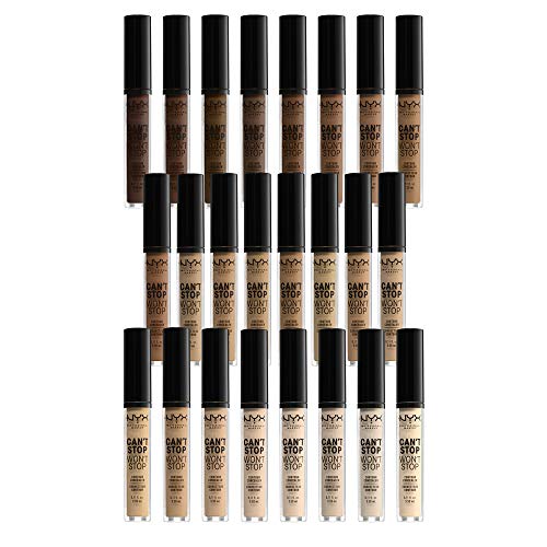 Nyx Professional Makeup Corrector No Comedogénico, Waterproof Y De Larga Duración Can'T Stop Won'T Stop 24H Tono 10.3 Neutral Buff Para Pieles Medio Claras