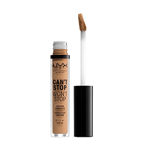 Nyx Professional Makeup Corrector No Comedogénico, Waterproof Y De Larga Duración Can'T Stop Won'T Stop 24H Tono 10.3 Neutral Buff Para Pieles Medio Claras