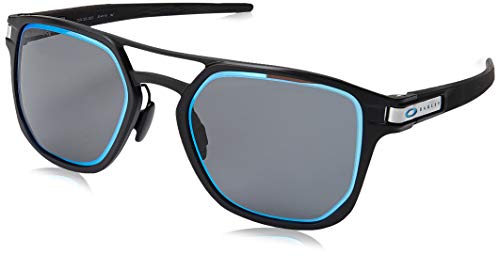 Oakley 0OO4128 Gafas de sol, Matte Black, 53 para Hombre