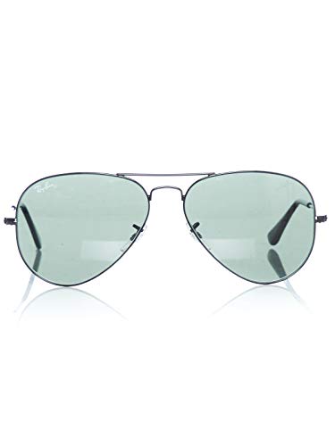 Occhiali da sole uomo donna Ray Ban Aviator 3025 L2823 Neri Verdi Sfumati Grigi