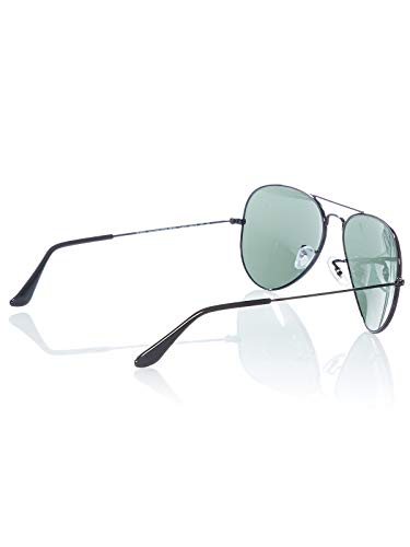 Occhiali da sole uomo donna Ray Ban Aviator 3025 L2823 Neri Verdi Sfumati Grigi