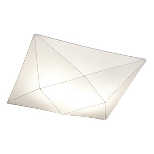 Ole By Fm Iluminacion - Plafon de techo Polaris 5 x E27 Tela Elastica Blanca