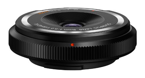 Olympus 9 mm F8.0 Tapa de Cuerpo Ojo de pez Lente bcl-0980 para Micro 4/3 Cámaras