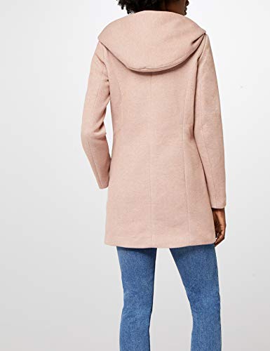 Only onlSEDONA Light Coat OTW Noos Abrigo, Marrón (Mocha Mousse Detail:Melange), 34 (Talla del Fabricante: X-Small) para Mujer