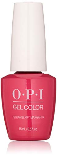 OPI GelColor Esmalte De Gel De Uñas (Color Strawberry Margarita) - 15 ml.