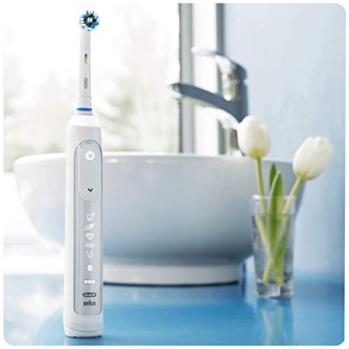 Oral-B Genius 9000N Cepillo de Dientes Eléctrico Tecnología Braun, Blanco