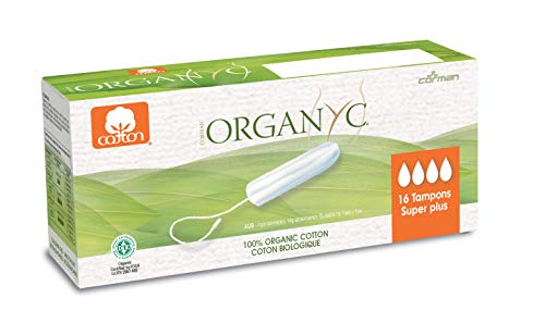 Organyc - Tampón Súper Plus sin aplicador Organyc, 16ud