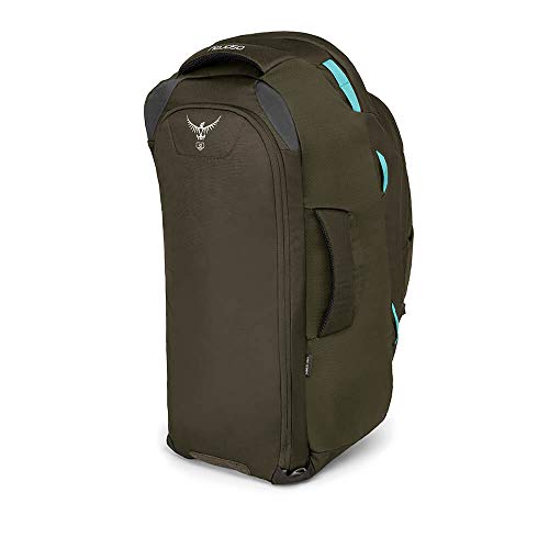 Osprey Fairview 55 Women's Travel Pack with 13L Detachable Daypack - Misty Grey (WS/WM)