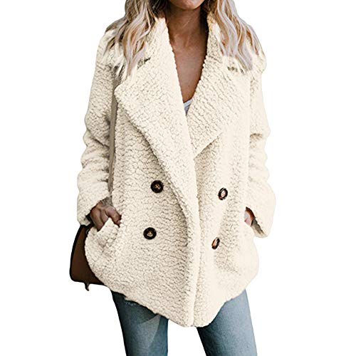 Overdose Chaqueta De Invierno para Mujer Casual Outwear Parka Cardigan Slim Coat Overcoat Invierno Abrigo