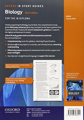 Oxford IB Study Guides: Ib study guide: biology. Per le Scuole superiori. Con espansione online