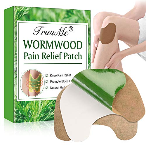 Pain Relief Patch, Parches de Calor, Parches Alivio del Dolor, 12 Piezas/Caja de Calcomanías de Rodilla de Moxibustión, Parche de Moxibustión Portátil Para Aliviar el Dolor de Rodilla