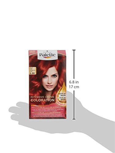 Palette Intense - Tono 6.88 Rojo Rubí - Coloración Permanente - Schwarzkopf