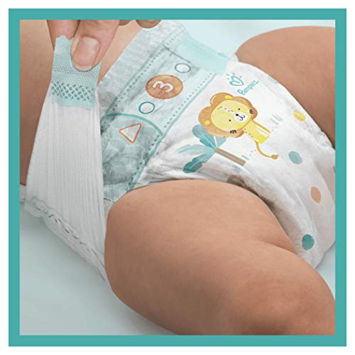 Pampers 81664580 pañal desechable Niño/niña 7 112 pieza(s) - Pañales desechables (Niño/niña, Tape diaper, 15 kg, Multicolor, Velcro, 12 h)